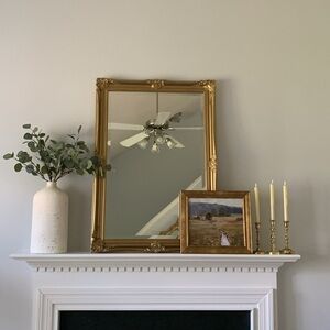 Set‎ of three greenery faux flowers